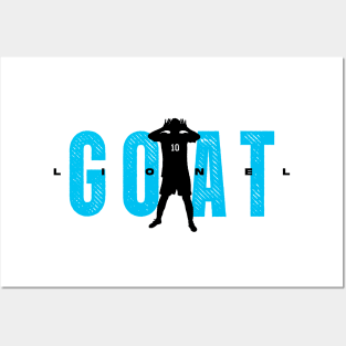 GOAT Lionel Posters and Art
